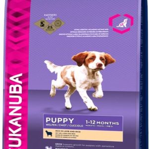 Eukanuba Puppy&Junior Lamb&Rice All Breed 12 kg - 1 zdjęcie