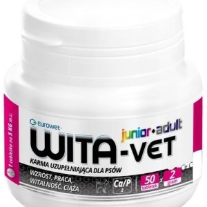 Eurowet Wita-Vet - prawidłowy rozwój i zdrowie 2g 50tabl. MS_9686 - 1 zdjęcie
