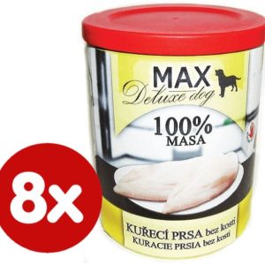 FALCO karma dla psów MAX deluxe pierś z kurczaka bez kości 8 x 800 g - 1 zdjęcie