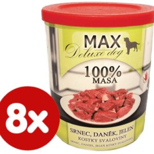 FALCO karma dla psów MAX deluxe sarna daniel jeleń 8 x 800 g - 1 zdjęcie