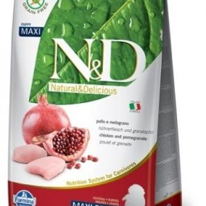 Farmina N&D CHICKEN&POMEGRANATE maxi puppy 12 kg - 1 zdjęcie