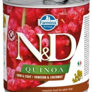 Farmina N&D DOG QUINOA VENISON & COCONUT 285G + 285G PND285021X2 - 1 zdjęcie