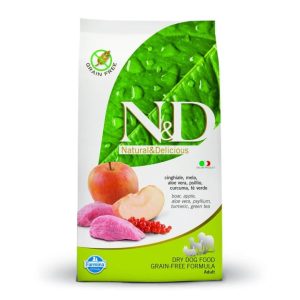 Farmina N&D Grain Free Boar&Apple Adult Dog 12kg - 1 zdjęcie