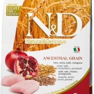 Farmina N&D Low Grain Chicken&Pomegranate Light Mini&Medium 0,8 kg - 1 zdjęcie