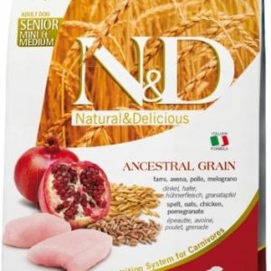 Farmina N&D Low Grain Chicken&Pomegranate Senior Medium&Maxi 2,5 kg - 1 zdjęcie