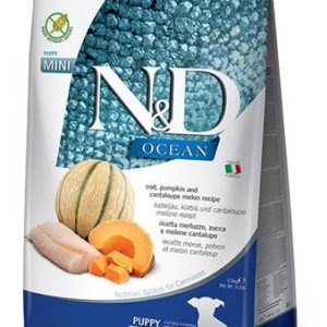 Farmina N&D Ocean Dog Puppy Mini cod pumpkin & cantaloupe melon 0,8 kg - 1 zdjęcie