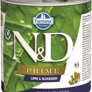 Farmina N&D Prime lamb & blueberry karma mokra dla psa jagnięcina i borówka 285 g - 1 zdjęcie