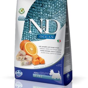 Farmina N&D Pumpkin Grain Free Codfish&Orange Adult Mini 0,8 kg - 1 zdjęcie