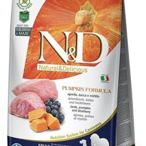 Farmina N&D Pumpkin Grain Free Lamb&Blueberry Adult Medium&Maxi 2,5 kg - 1 zdjęcie