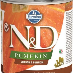 Farmina N&D Pumpkin karma mokra dla psa jeleń i dynia 285 g - 1 zdjęcie