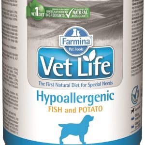 Farmina Vet Life VET LIFE NATURAL DIET DOG HYPOALLERGENIC FISH & POTATO 300g PVT300004 - 1 zdjęcie