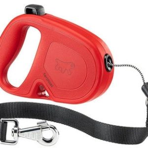 Ferplast Flippy One Cord L Smycz automatyczna Linka 5 m Czerwony - 1 zdjęcie