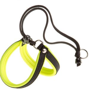 Ferplast Szelki Agila fluo zielone [rozmiar 8] 30mm/69-77cm PFER042 - 1 zdjęcie