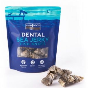 Fish4Dogs Fish4Dogs Sea Jerky Fish Knots - przysmaki Dentystyczne 100g - 1 zdjęcie
