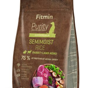 Fitmin Dog Purity Semimoist Rice, Rabbit & Lamb 4 kg - 1 zdjęcie