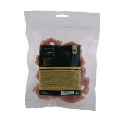 Fitmin DOG TREAT COD RINGS WITH CHICKEN 200g 39318-uniw - 1 zdjęcie