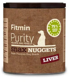 Fitmin Fitmin Dog Purity Snax Nuggets liver 180 g - 1 zdjęcie