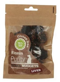 Fitmin Fitmin Dog Purity Snax Nuggets liver 64 g - 1 zdjęcie