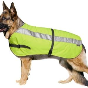 Flectalon Kamizelka ostrzegawcza petlife dla psów, z ciepłą podszewką termiczną, 76,2 cm, żółty fluorescencyjny FHV030 - 1 zdjęcie