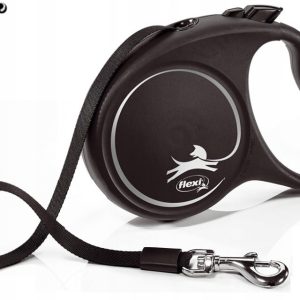 Flexi Black Design Taśma S 5m 15kg Srebrna 3906 - 1 zdjęcie