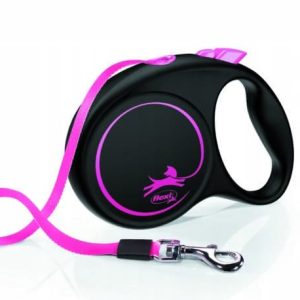 Flexi Limited Edition Smycz M taśma 5m różowa FL-3609 - 1 zdjęcie