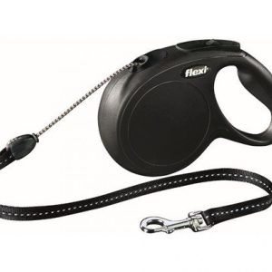 Flexi New Classic Smycz Linka M 5M Czarna [Fl-2627] - 1 zdjęcie