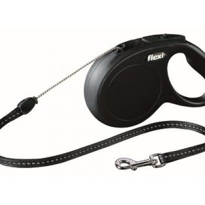 Flexi New Classic Smycz Linka S 8M Czarna [Fl-2726] - 1 zdjęcie