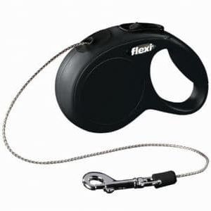 Flexi New Classic Smycz Linka Xs 3M Czarna [Fl-2429] - 1 zdjęcie