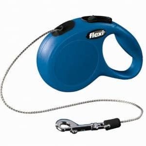 Flexi New Classic Smycz Linka Xs 3M Niebieska [Fl-2412] - 1 zdjęcie