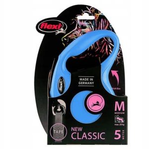 Flexi New Classic taśma M do 5m niebieska - 1 zdjęcie