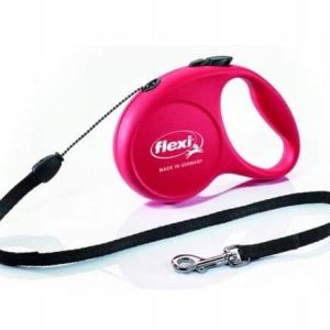 Flexi New FuN S Smycz Linka 5 m 12 kg czerwona - 1 zdjęcie