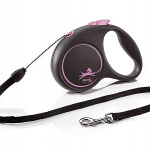Flexi smycz automatyczna Black Design S 5m 12kg - 1 zdjęcie