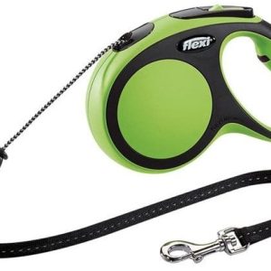 Flexi Smycz automatyczna New Comfort S, zielona, 5 m - 1 zdjęcie