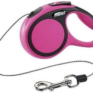 Flexi Smycz automatyczna New Comfort XS, różowa, 3 m - 1 zdjęcie