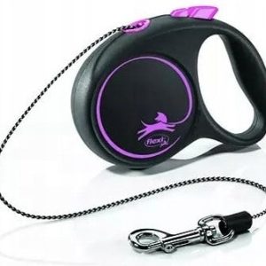 Flexi Smycz Black Design Xs linka 3m/ 8kg różowy - 1 zdjęcie