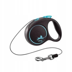 Flexi Smycz Black Design Xs linka 3m/8kg niebieski - 1 zdjęcie