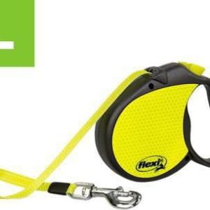 Flexi Smycz dla psa Neon Reflect, L - L: do 50 kg (pas) - 1 zdjęcie