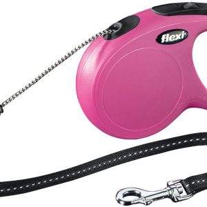 Flexi Smycz linka Classic, różowa, M, 20 kg - 1 zdjęcie