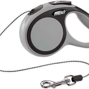 Flexi Smycz linka Comfort, szara, XS, 8 kg - 1 zdjęcie