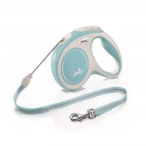 Flexi Smycz New Comfort M linka 5m/20kg jasny nieb - 1 zdjęcie
