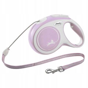 Flexi Smycz New Comfort M linka 8m/ 20kg różowy - 1 zdjęcie