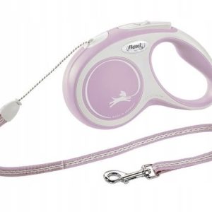 Flexi Smycz New Comfort S linka 5m 12kg Różowa - 1 zdjęcie