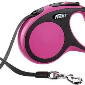 Flexi Smycz New Comfort TAPE Small kolor różowy - 1 zdjęcie