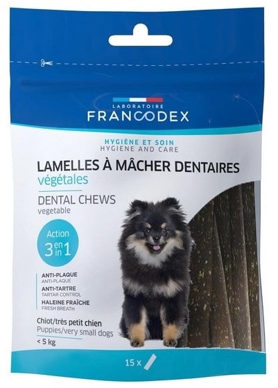 Francodex Francodex Paski Dental Mini 15szt 114g [FR172363] - 1 zdjęcie