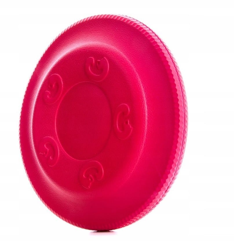 Frisbee Zabawka 17 cm czerwone mocne - 2 zdjęcie
