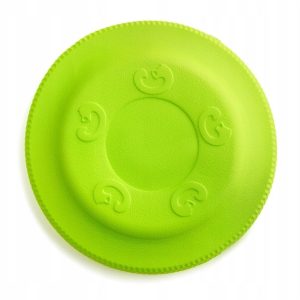 Frisbee Zabawka 22 cm zielona mocna - 1 zdjęcie