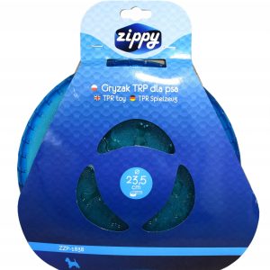 Frisbee Zippy Gryzak Trp dla psa (23,5cm) Gumowe - 1 zdjęcie