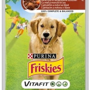 Friskies Dog Adult Jagnięcina I Marchewka W Sosie Saszetka 100G - 1 zdjęcie