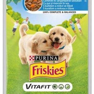 Friskies Junior Kurczak i marchew 100 g - 1 zdjęcie