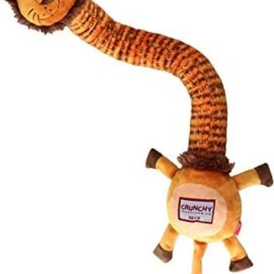GiGwi gigwi 6544 zabawka dla dzieci Crunchy Neck Loewe z pluszu, z elastyczne szeleszczenia szyi i 2 quietscher, lew - 1 zdjęcie